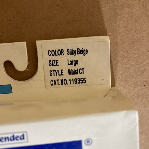 Jobst UltraSheer 15-20mmHg support pantyhose -Silky Beige in Large BNIB - Picture 2 of 9